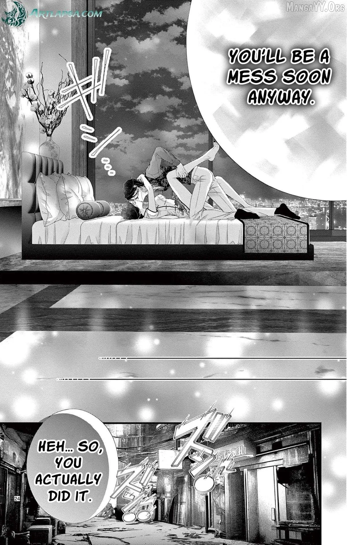 Chō wa aishū no ori ni torawareru Chapter 10 page 31 - 