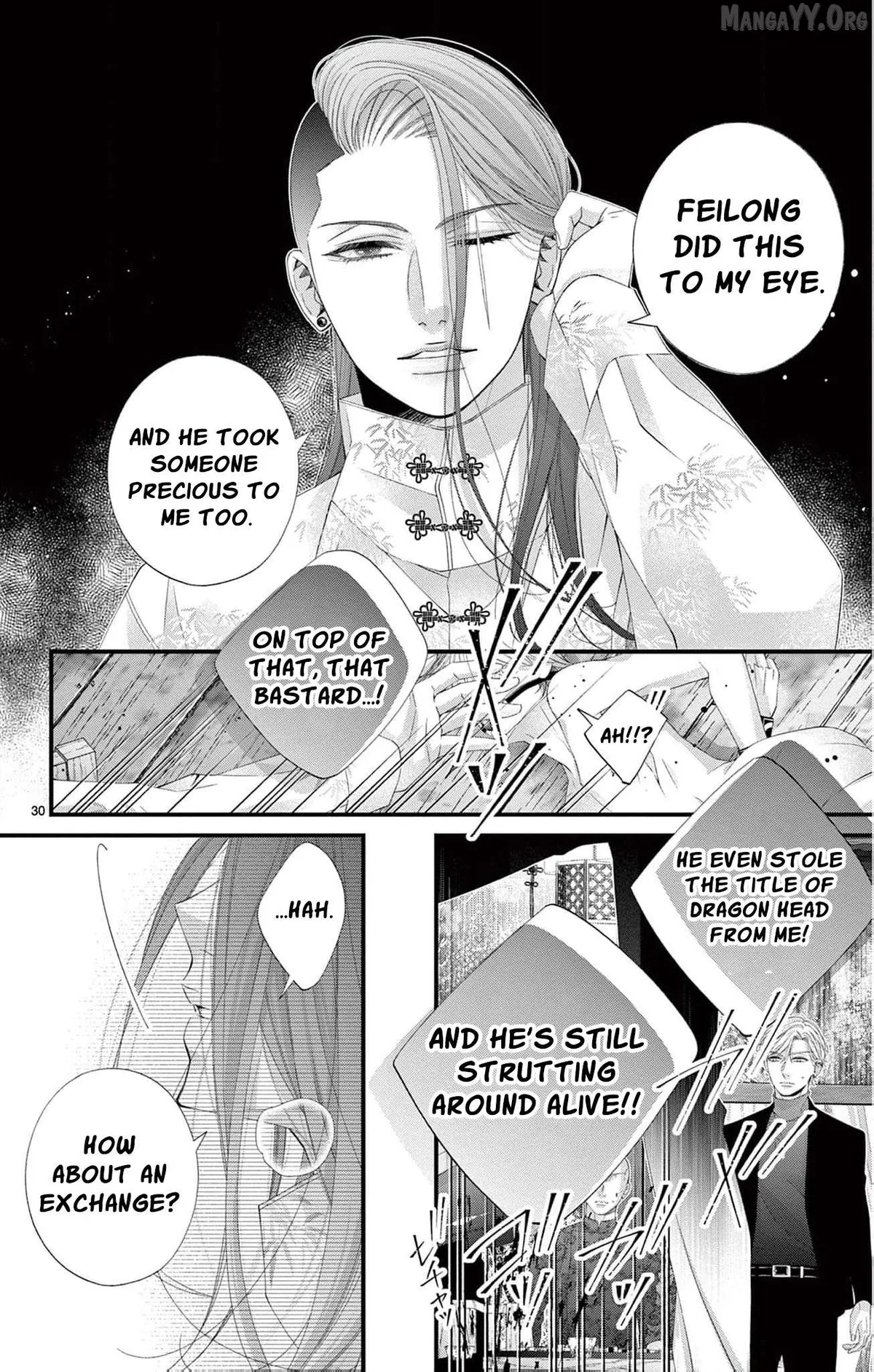 Chō wa aishū no ori ni torawareru Chapter 10 page 37 - 