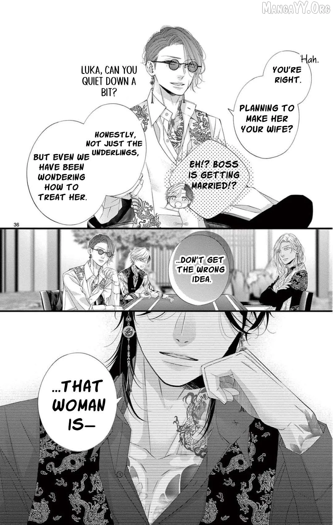 Chō wa aishū no ori ni torawareru Chapter 10 page 43 - 