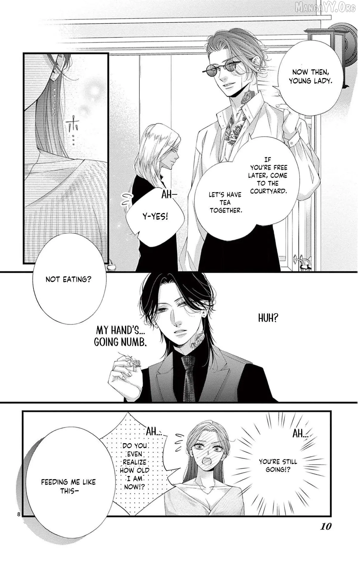 Chō wa aishū no ori ni torawareru Chapter 11 page 11 - 