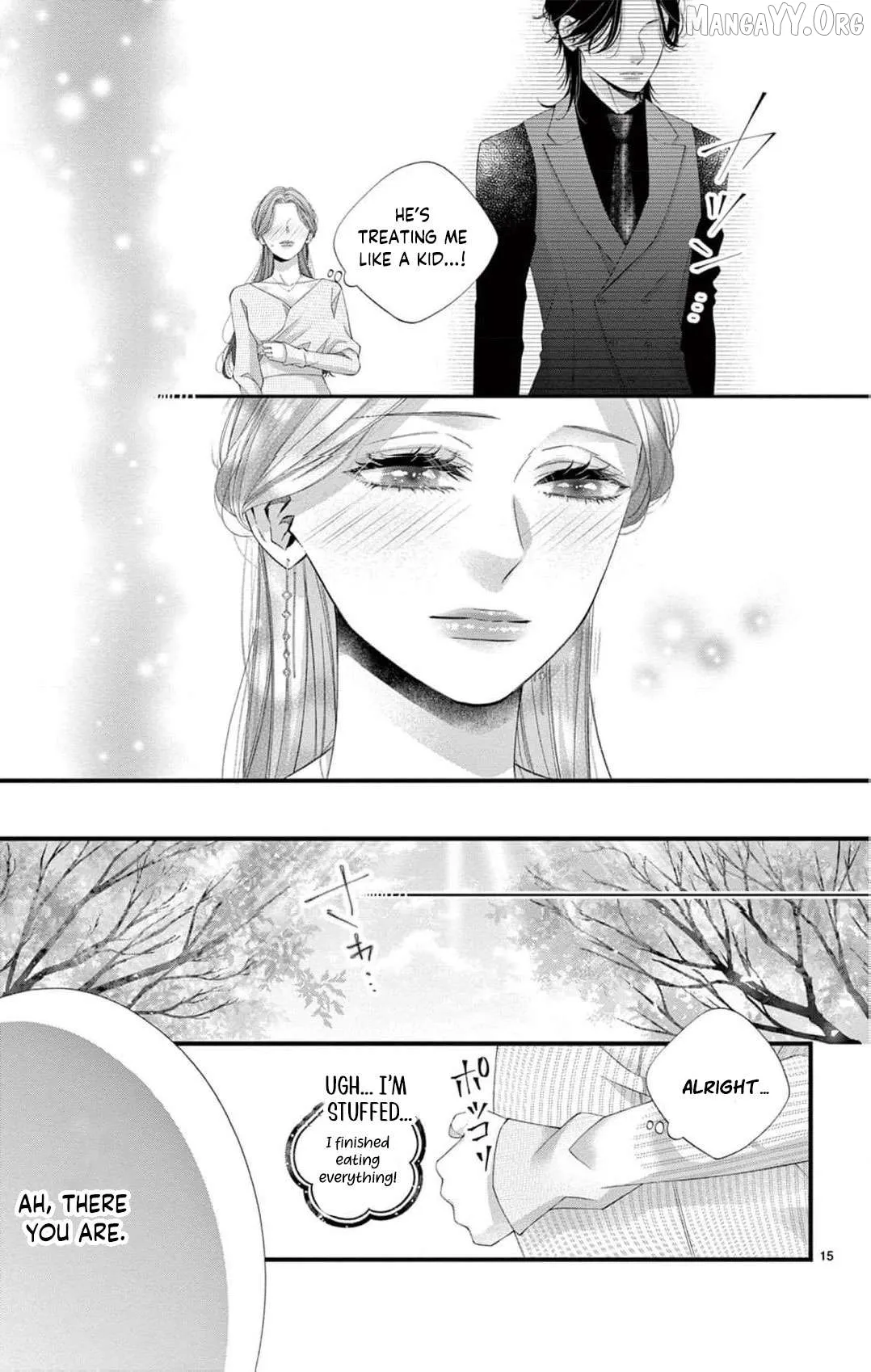 Chō wa aishū no ori ni torawareru Chapter 11 page 18 - 
