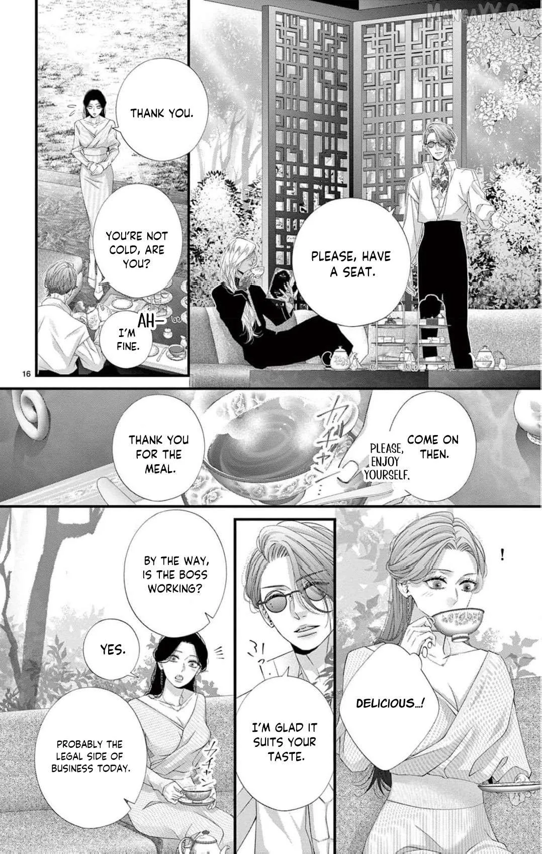 Chō wa aishū no ori ni torawareru Chapter 11 page 19 - 