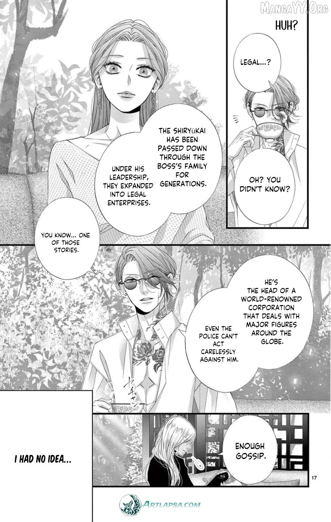 Chō wa aishū no ori ni torawareru Chapter 11 page 20 - 