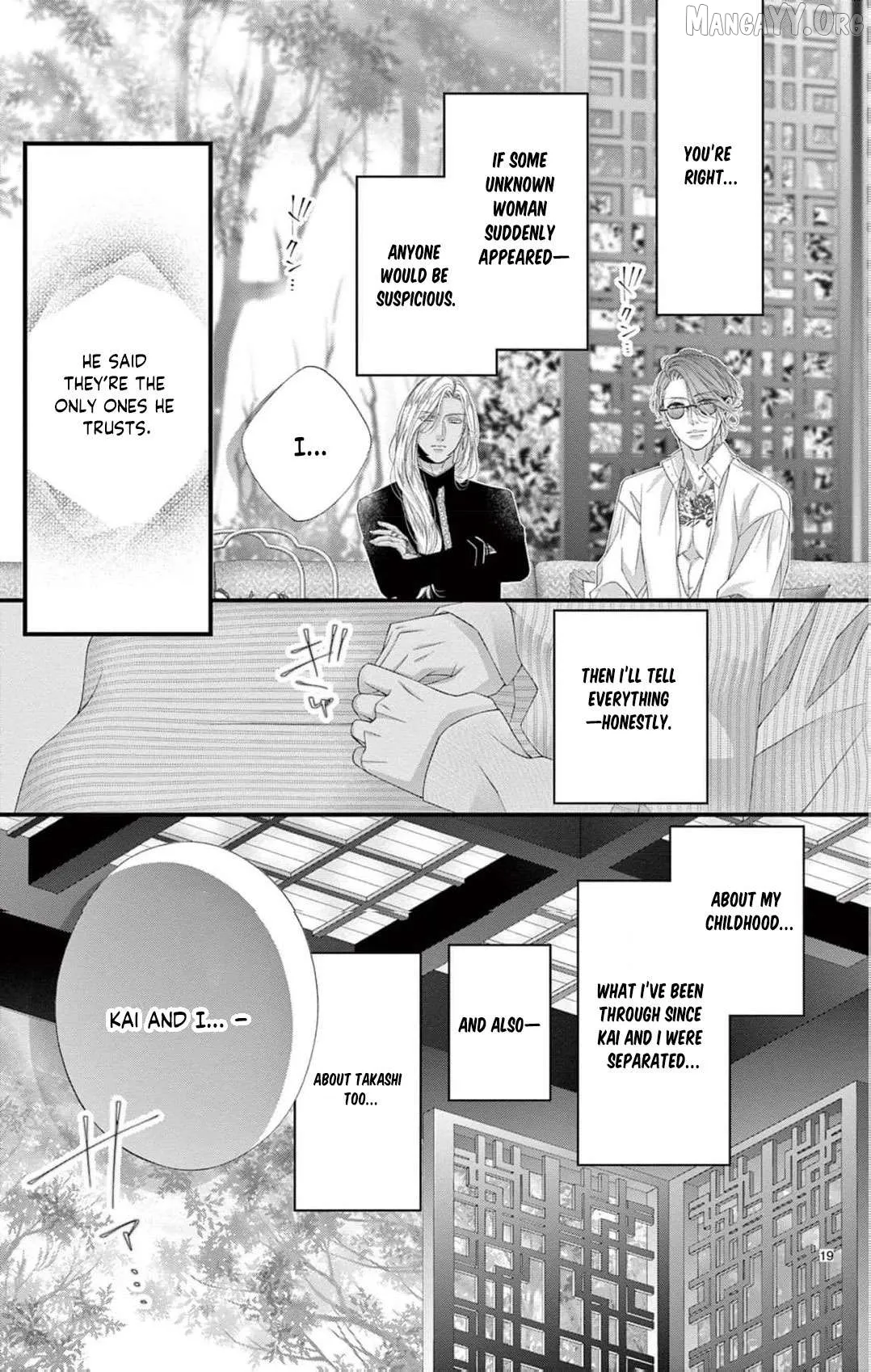 Chō wa aishū no ori ni torawareru Chapter 11 page 22 - 