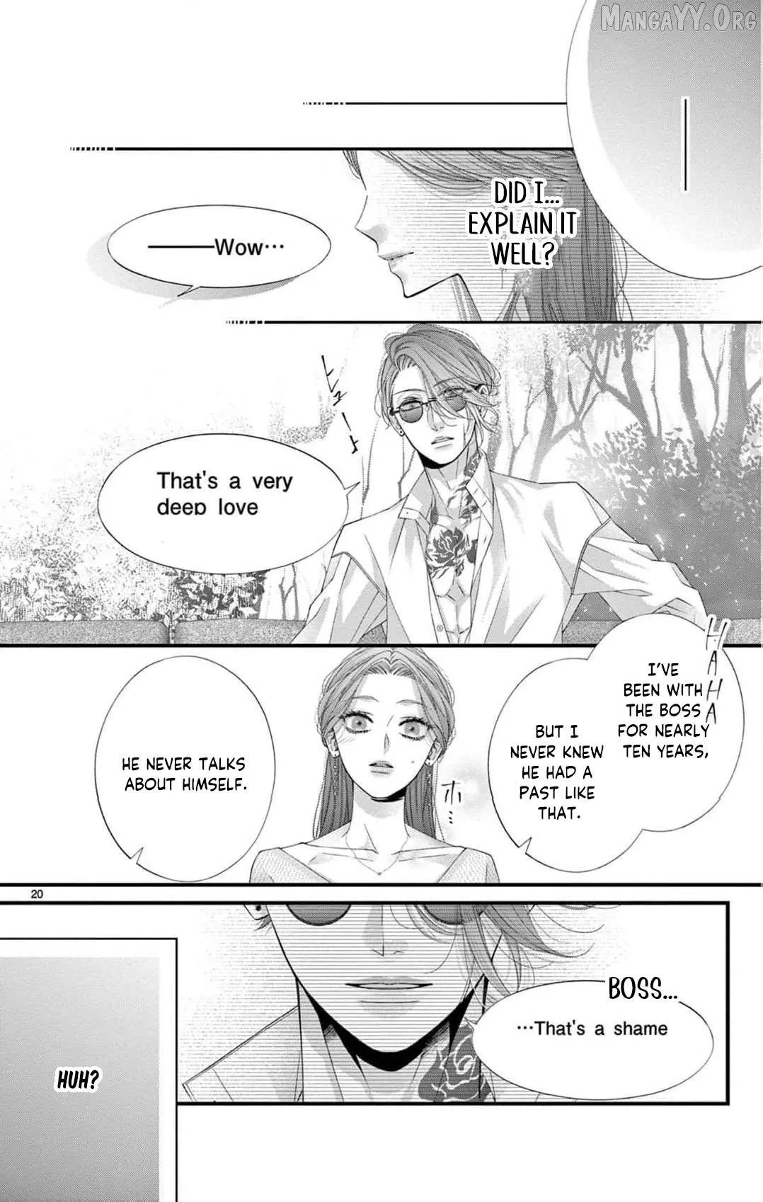 Chō wa aishū no ori ni torawareru Chapter 11 page 23 - 