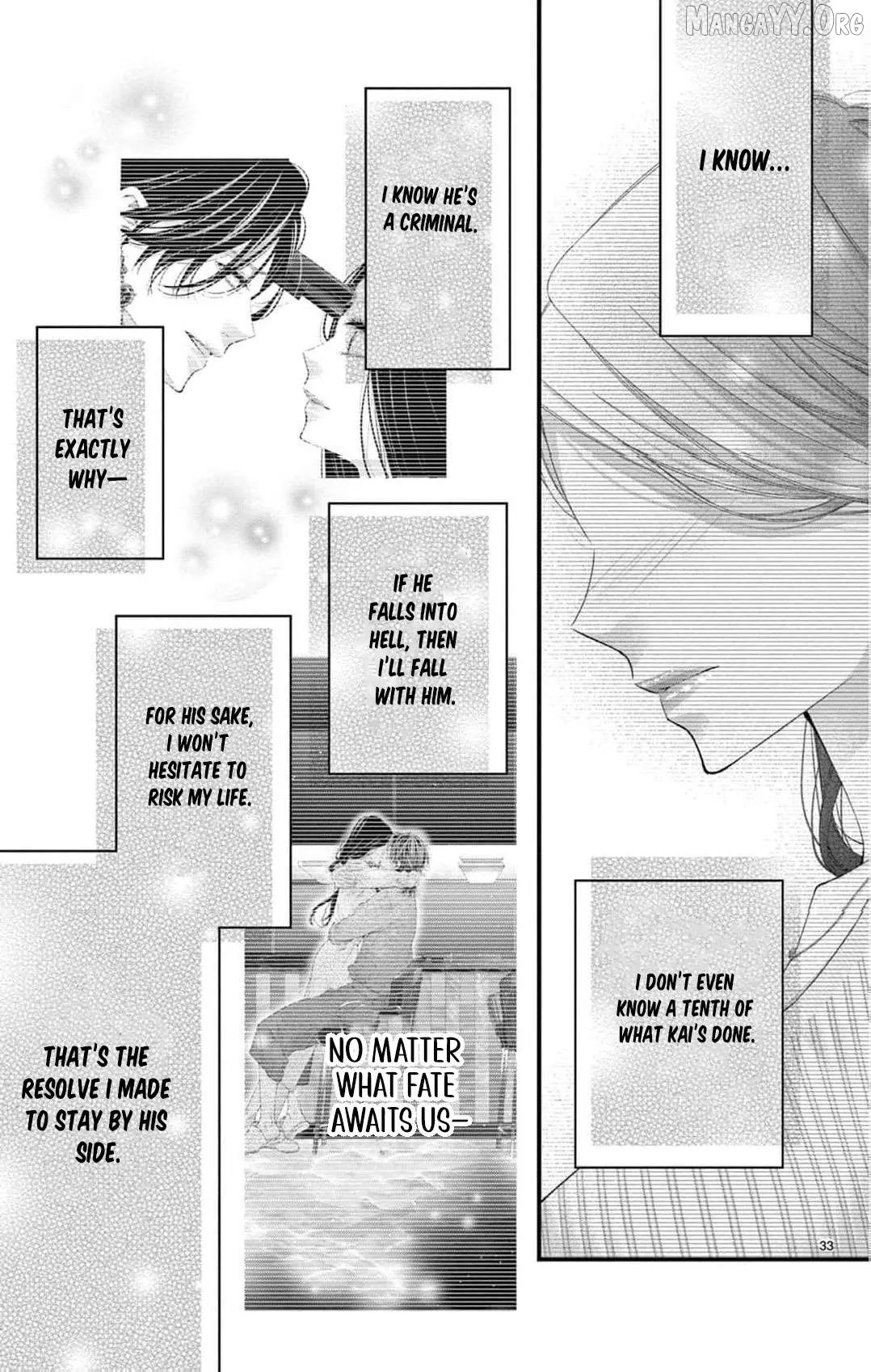 Chō wa aishū no ori ni torawareru Chapter 11 page 36 - 