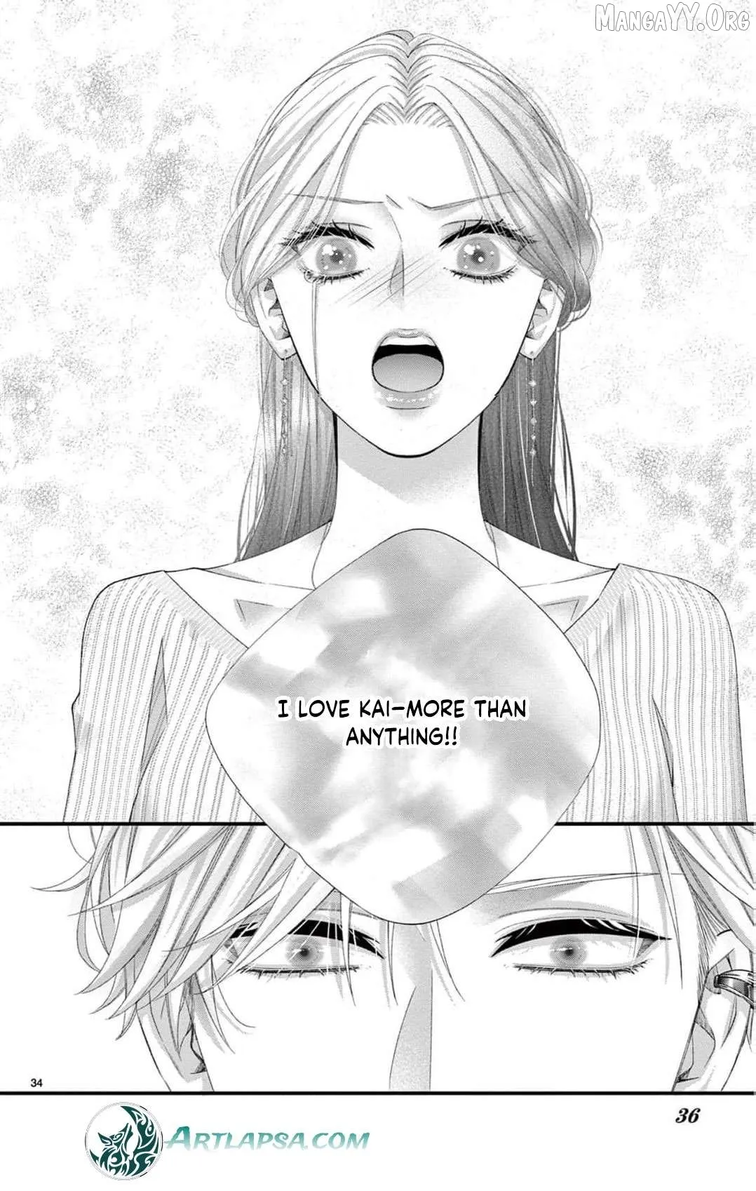 Chō wa aishū no ori ni torawareru Chapter 11 page 37 - 