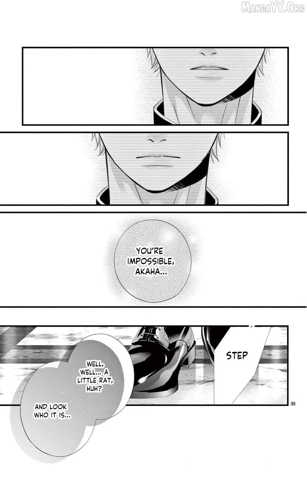 Chō wa aishū no ori ni torawareru Chapter 11 page 38 - 