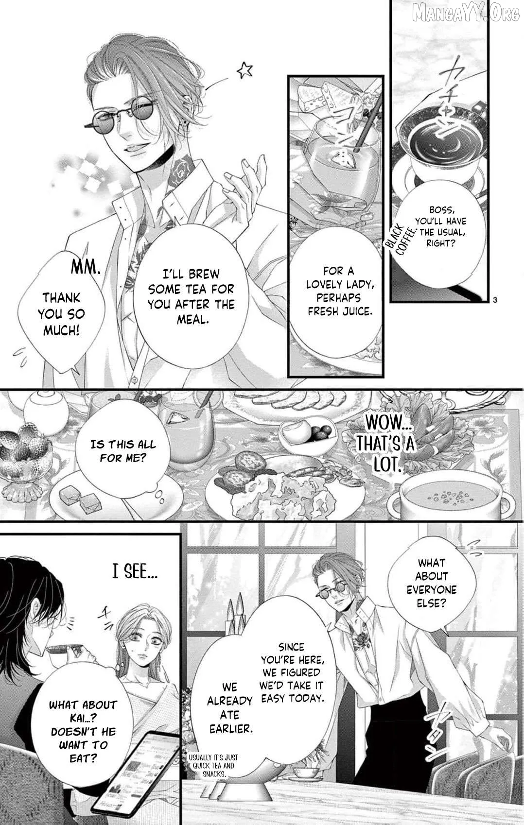 Chō wa aishū no ori ni torawareru Chapter 11 page 6 - 