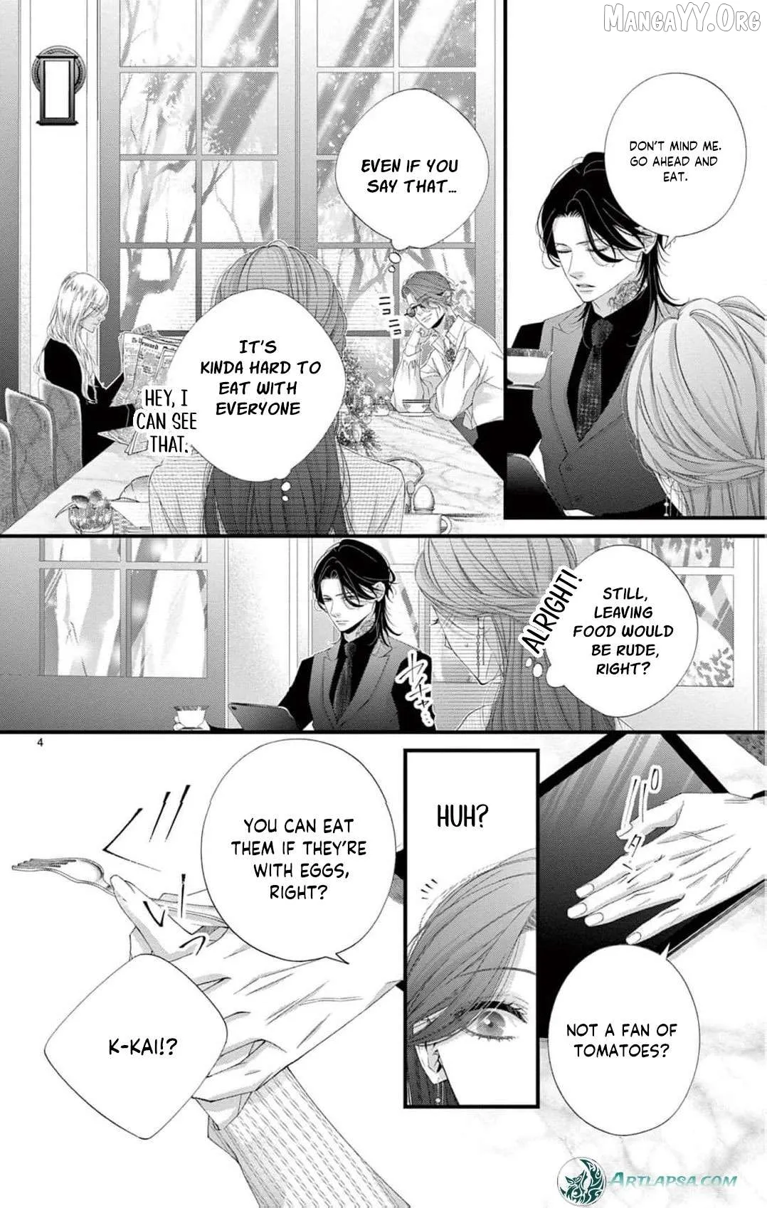 Chō wa aishū no ori ni torawareru Chapter 11 page 7 - 