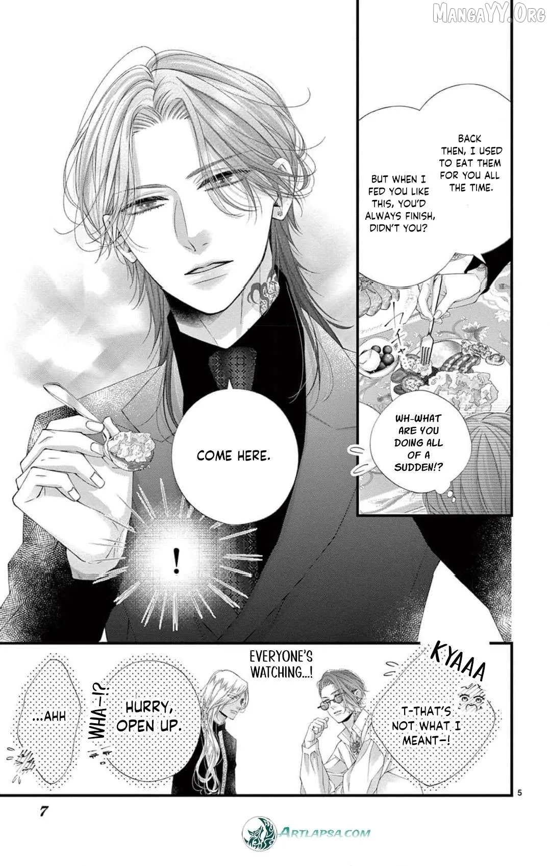 Chō wa aishū no ori ni torawareru Chapter 11 page 8 - 