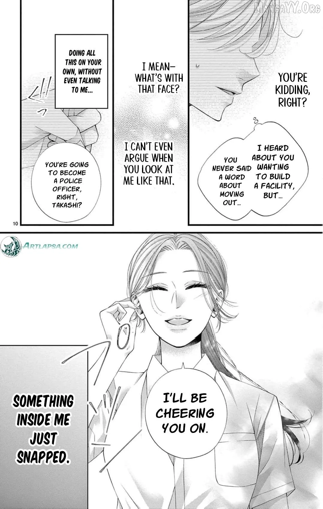 Chō wa aishū no ori ni torawareru Chapter 12 page 13 - 