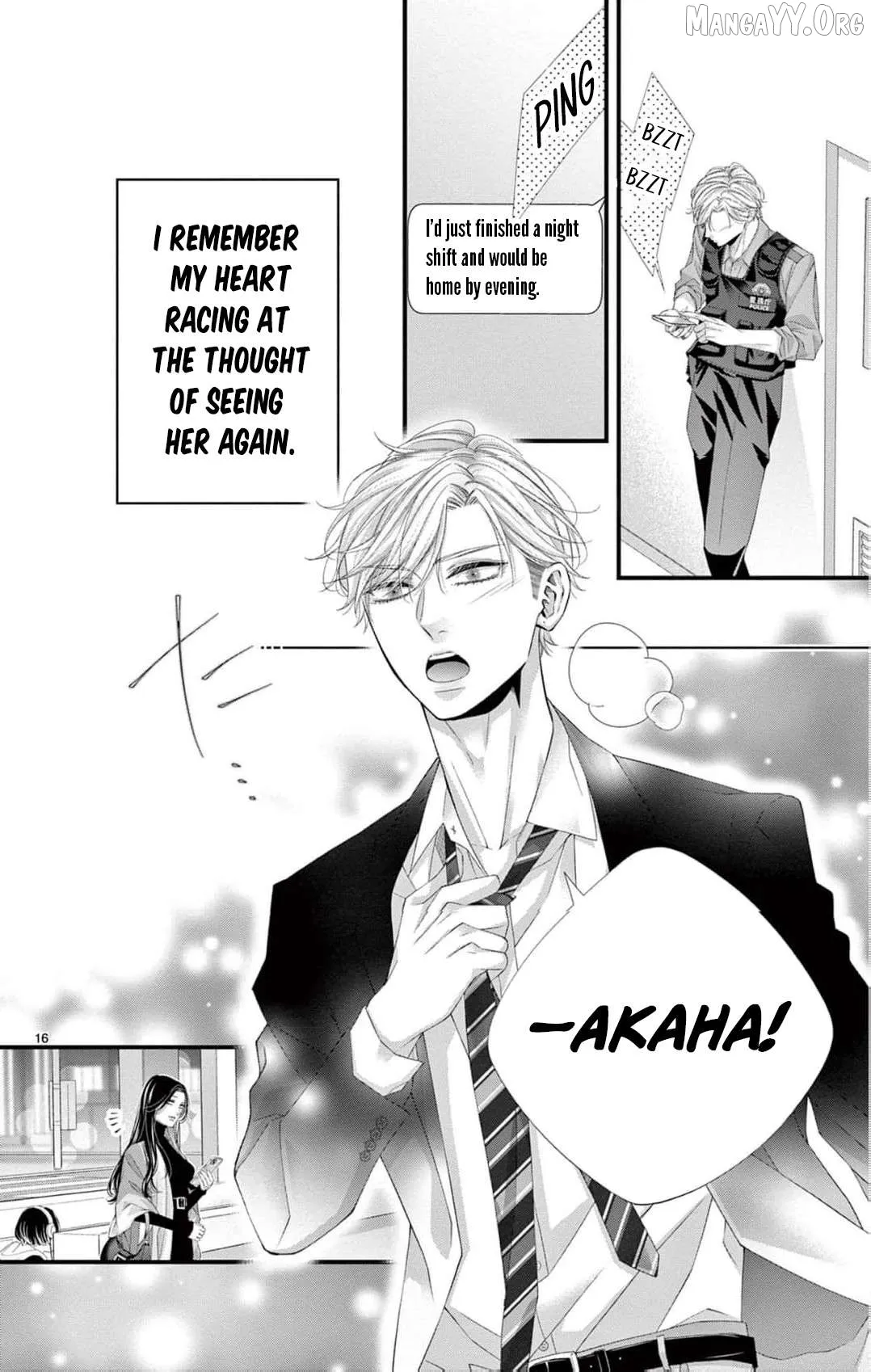 Chō wa aishū no ori ni torawareru Chapter 12 page 19 - 