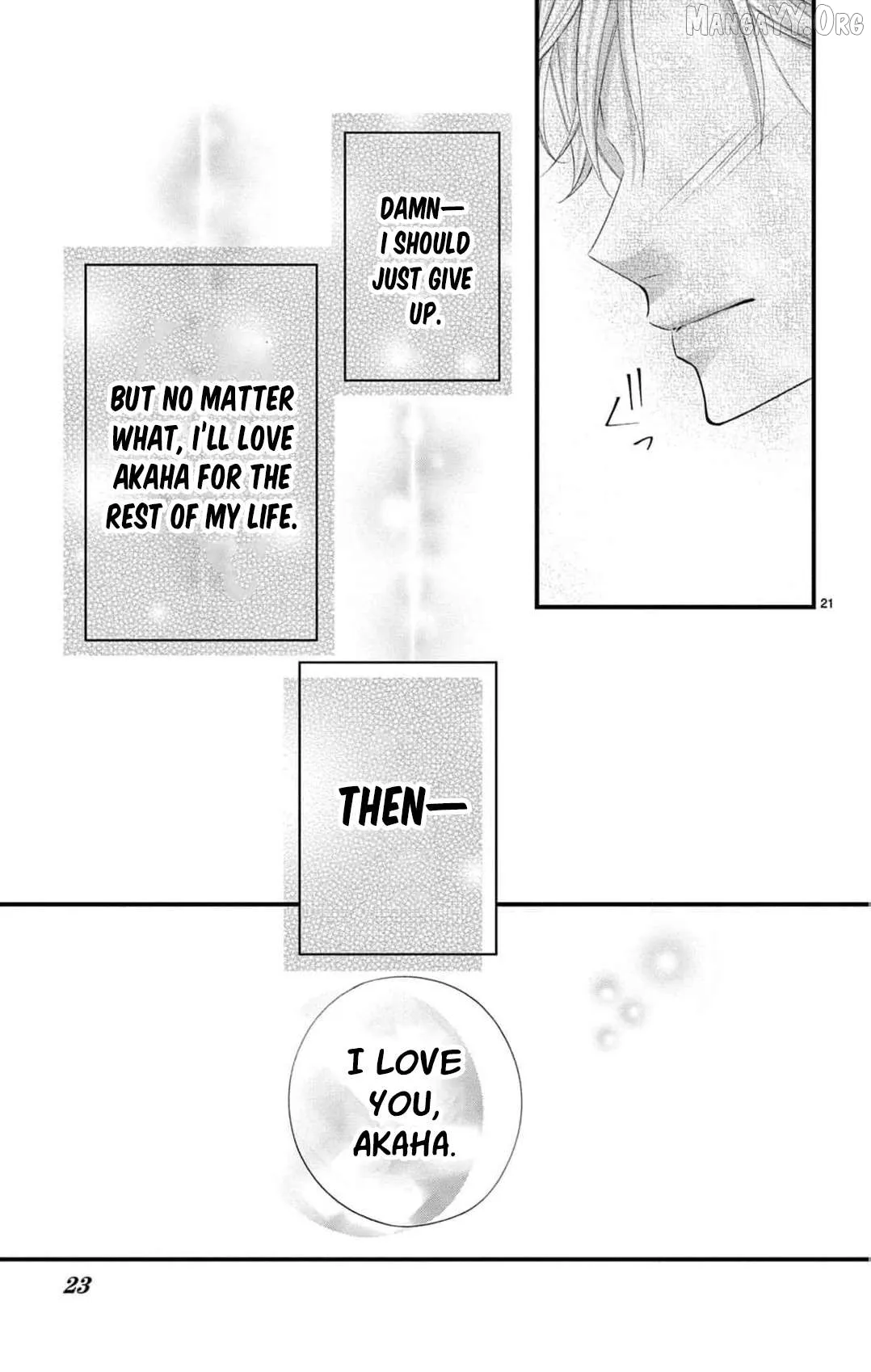 Chō wa aishū no ori ni torawareru Chapter 12 page 24 - 
