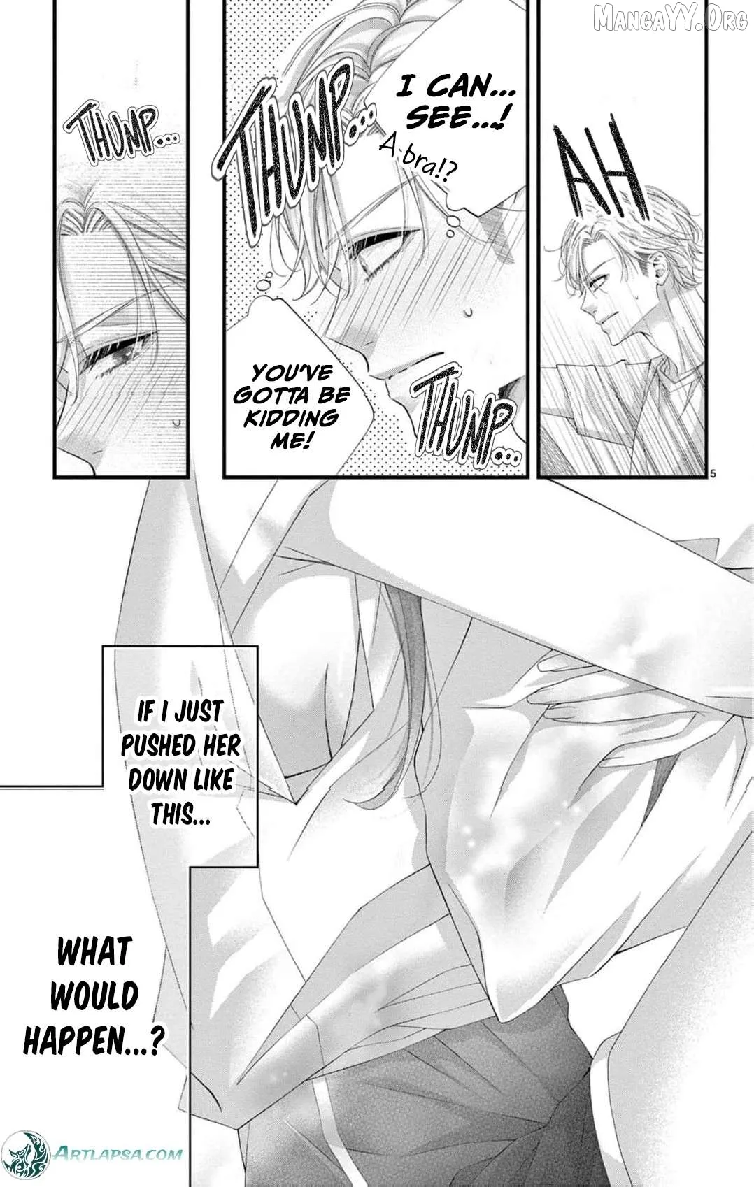 Chō wa aishū no ori ni torawareru Chapter 12 page 8 - 