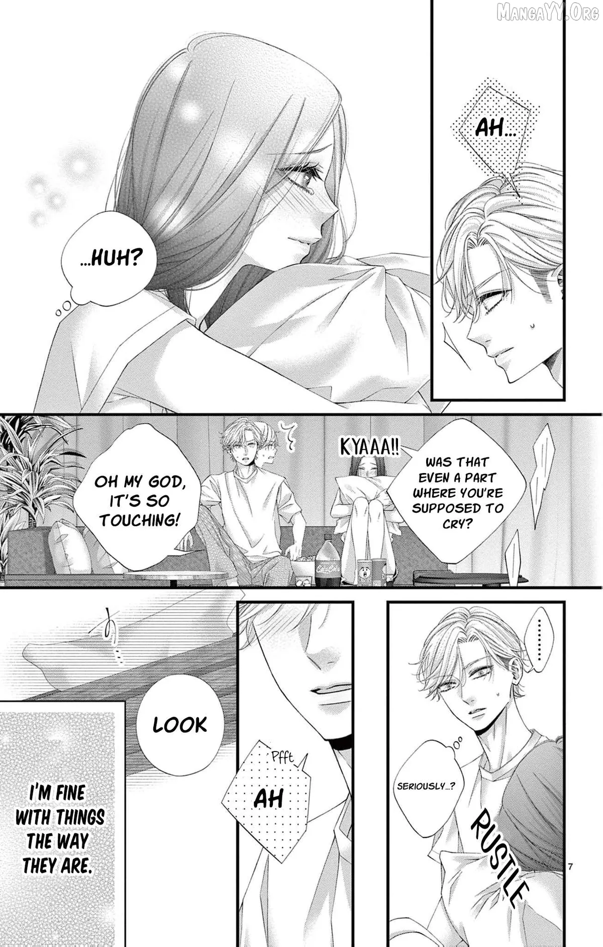 Chō wa aishū no ori ni torawareru Chapter 12 page 10 - 