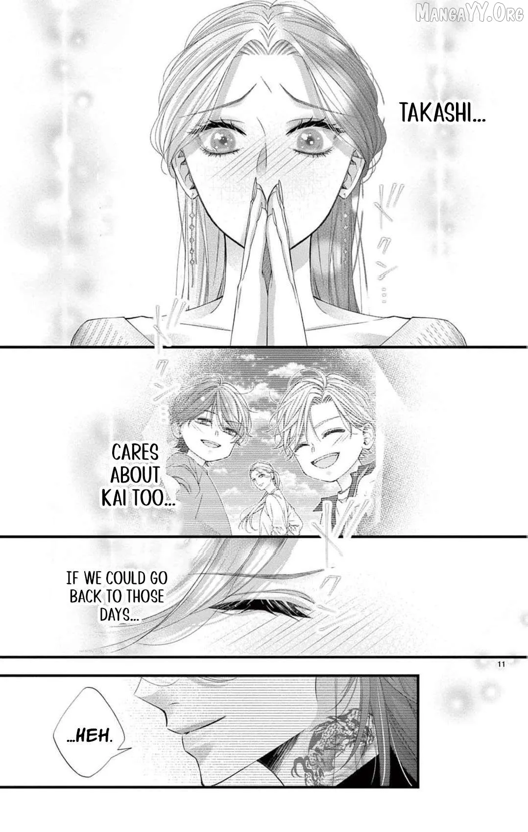 Chō wa aishū no ori ni torawareru Chapter 13 page 14 - 