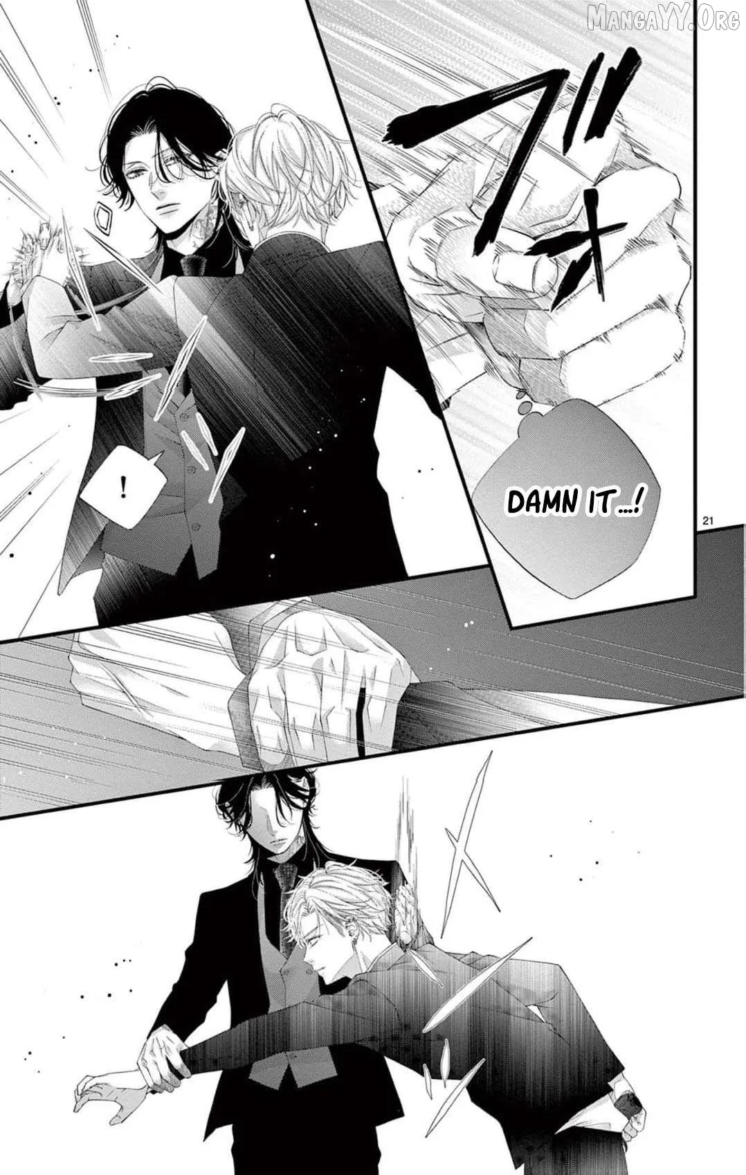 Chō wa aishū no ori ni torawareru Chapter 13 page 24 - 