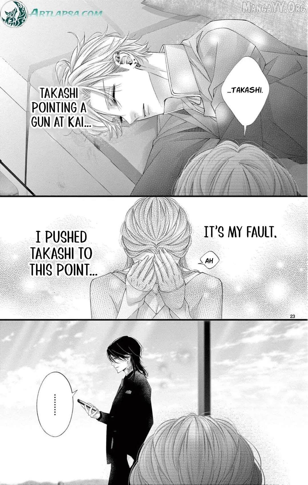 Chō wa aishū no ori ni torawareru Chapter 13 page 26 - 