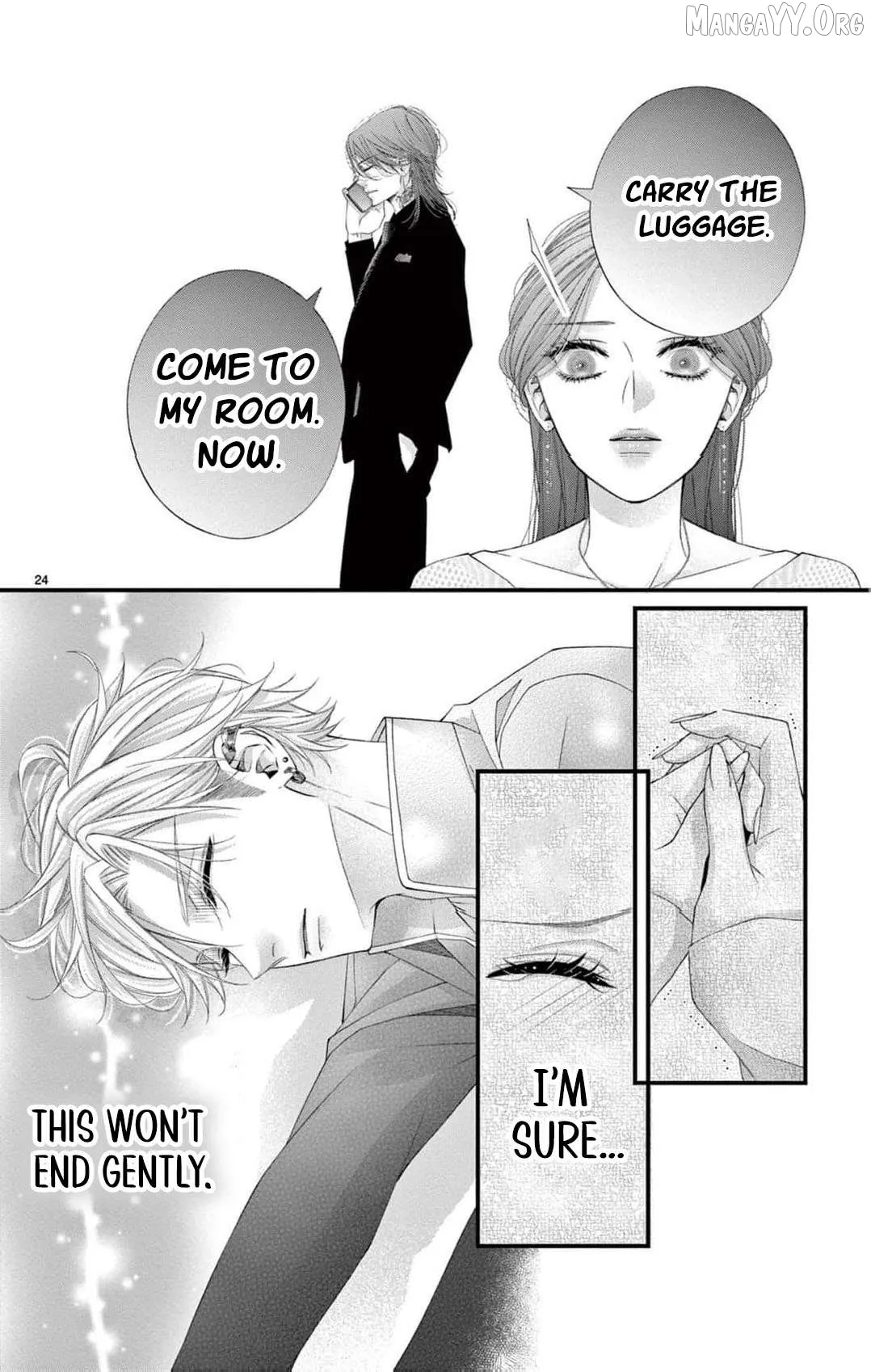 Chō wa aishū no ori ni torawareru Chapter 13 page 27 - 