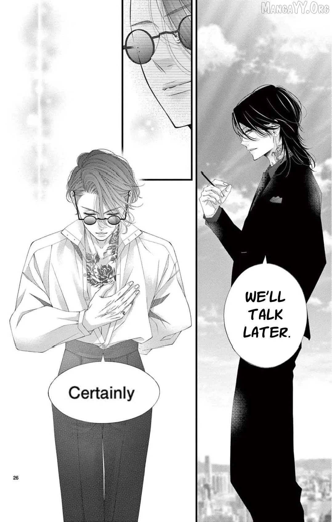 Chō wa aishū no ori ni torawareru Chapter 13 page 29 - 
