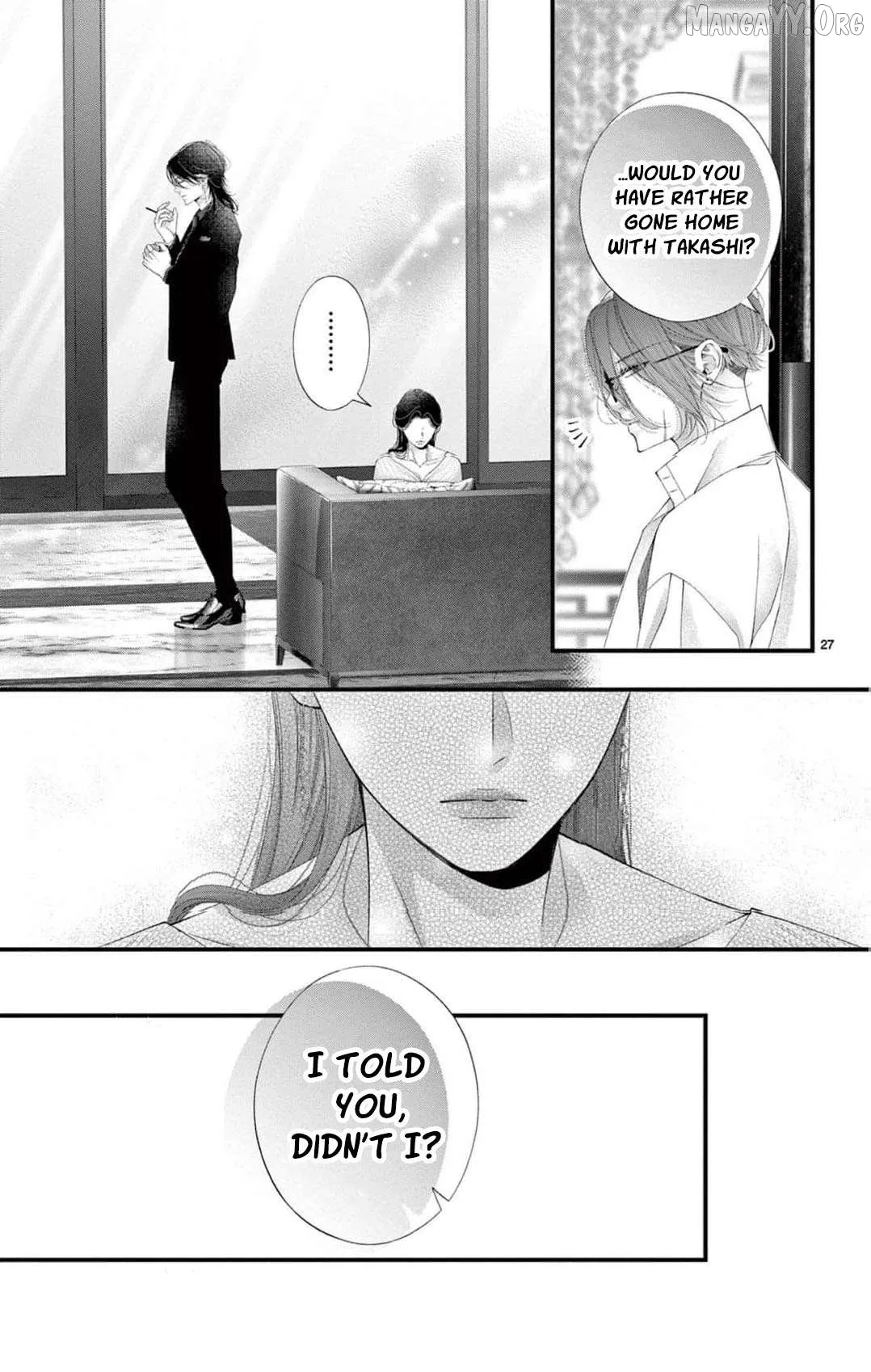 Chō wa aishū no ori ni torawareru Chapter 13 page 30 - 