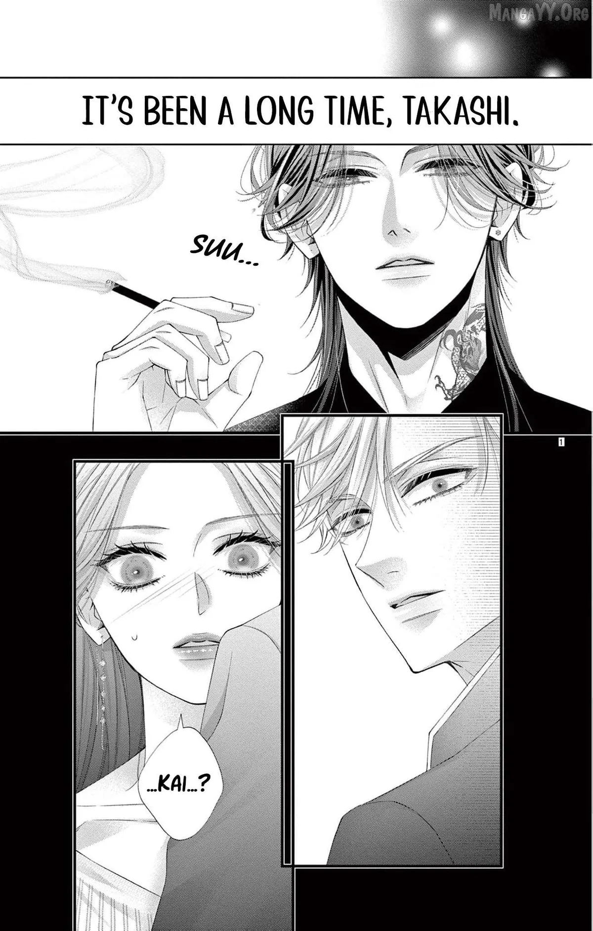 Chō wa aishū no ori ni torawareru Chapter 13 page 4 - 
