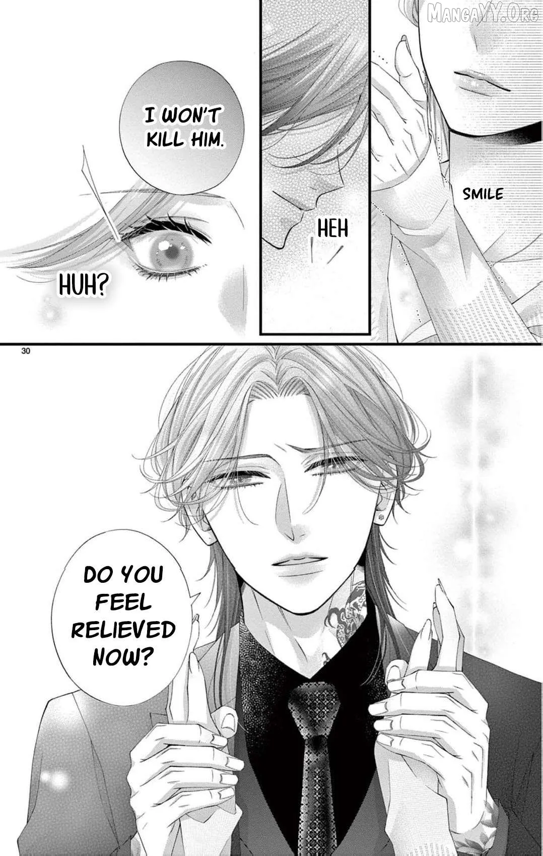 Chō wa aishū no ori ni torawareru Chapter 13 page 33 - 