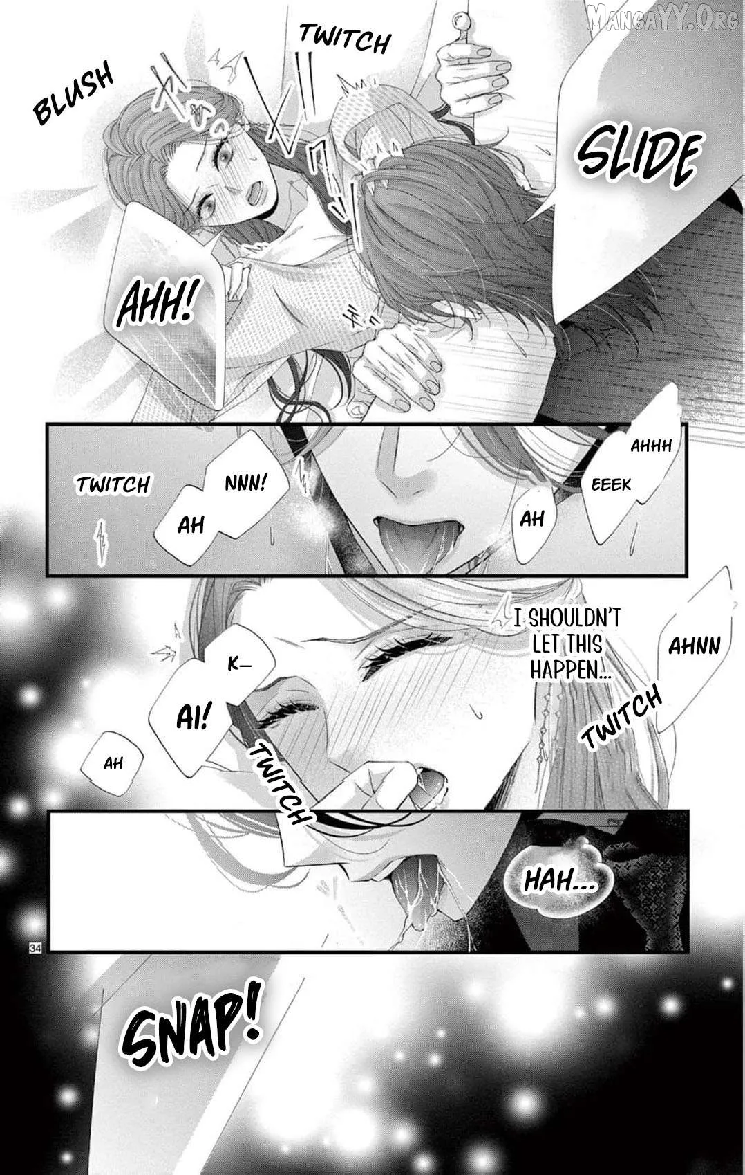 Chō wa aishū no ori ni torawareru Chapter 13 page 37 - 