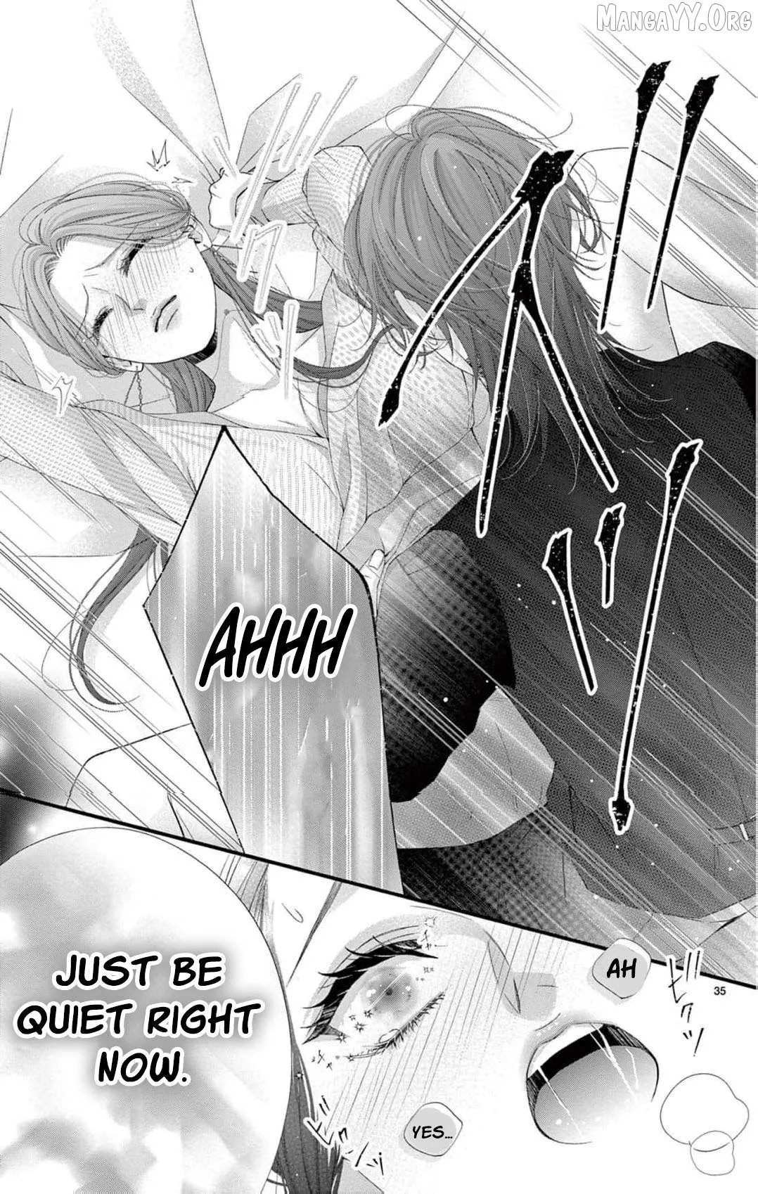 Chō wa aishū no ori ni torawareru Chapter 13 page 38 - 