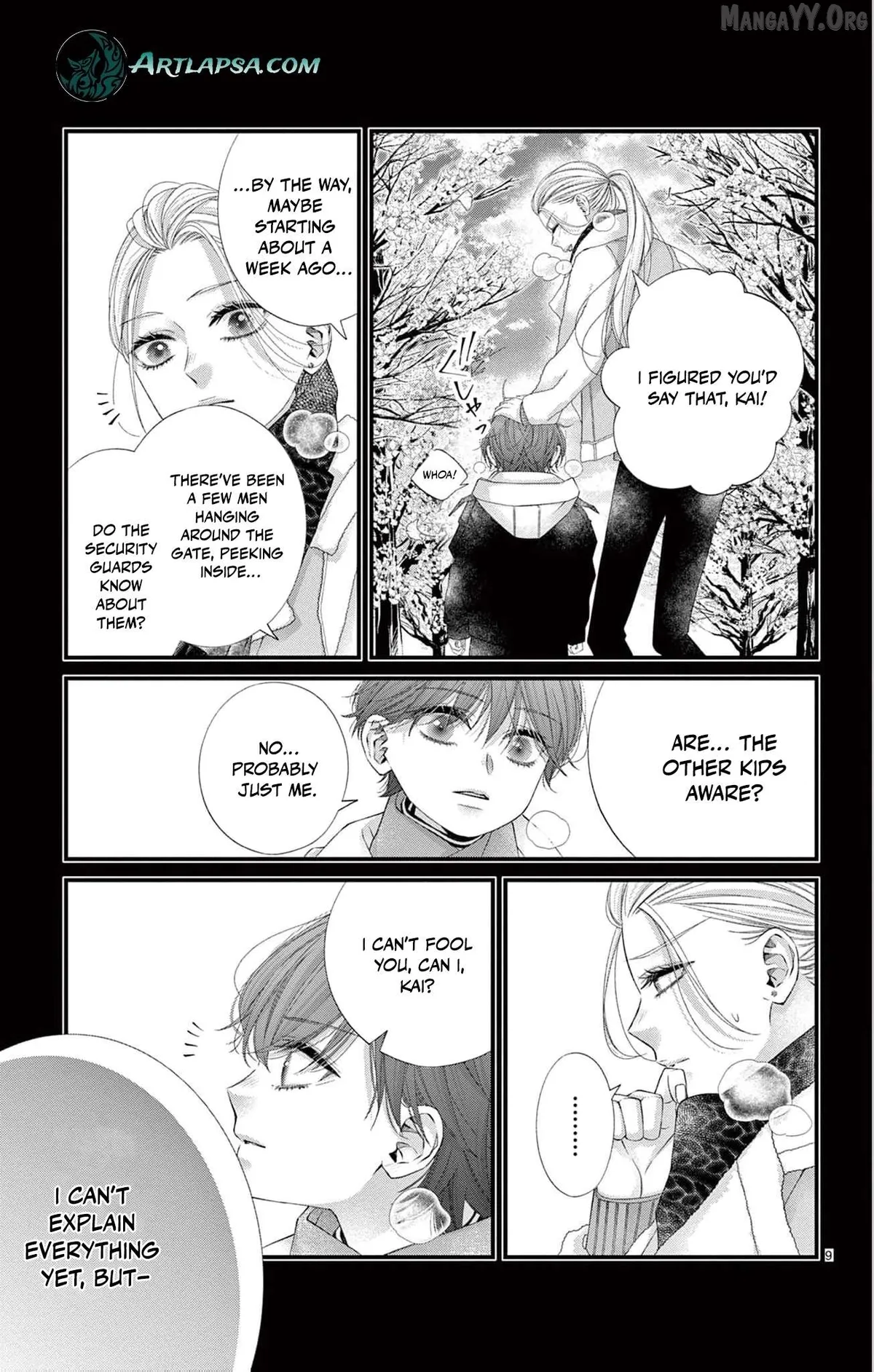 Chō wa aishū no ori ni torawareru Chapter 14 page 12 - 