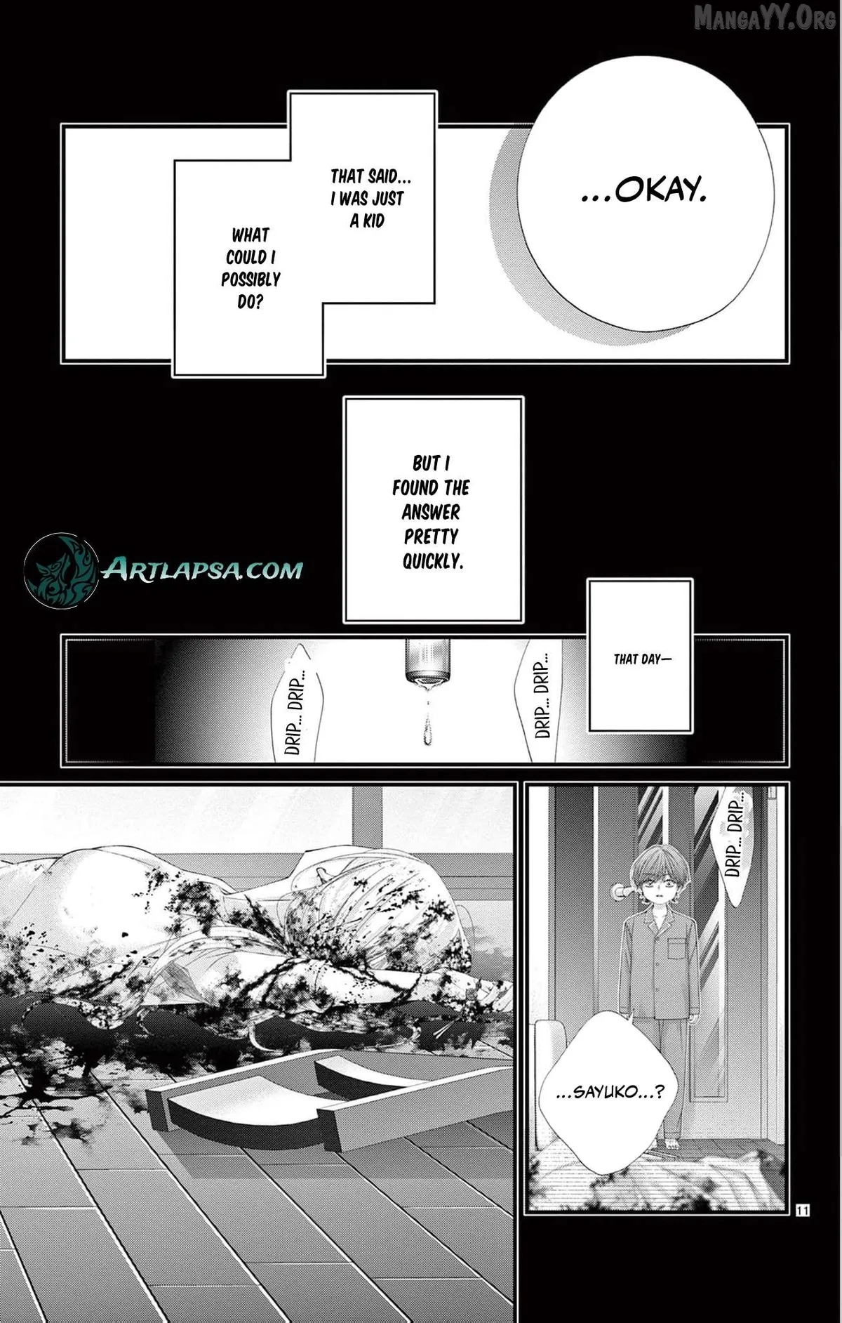 Chō wa aishū no ori ni torawareru Chapter 14 page 14 - 
