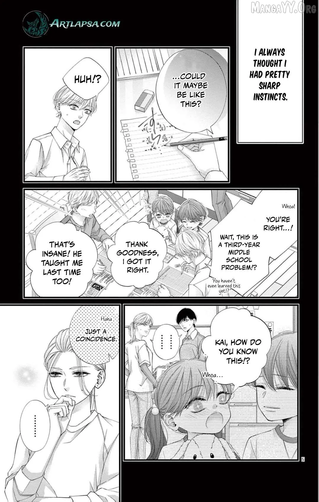 Chō wa aishū no ori ni torawareru Chapter 14 page 8 - 