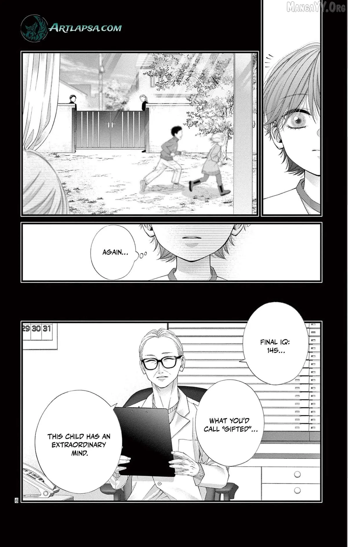 Chō wa aishū no ori ni torawareru Chapter 14 page 9 - 