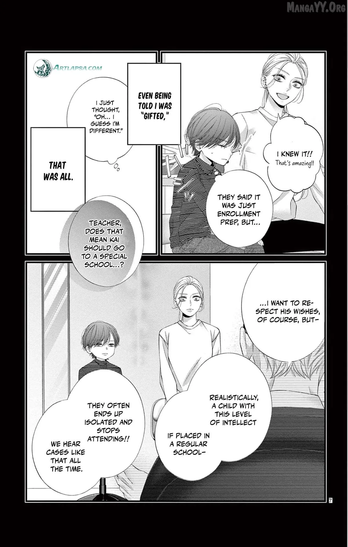 Chō wa aishū no ori ni torawareru Chapter 14 page 10 - 
