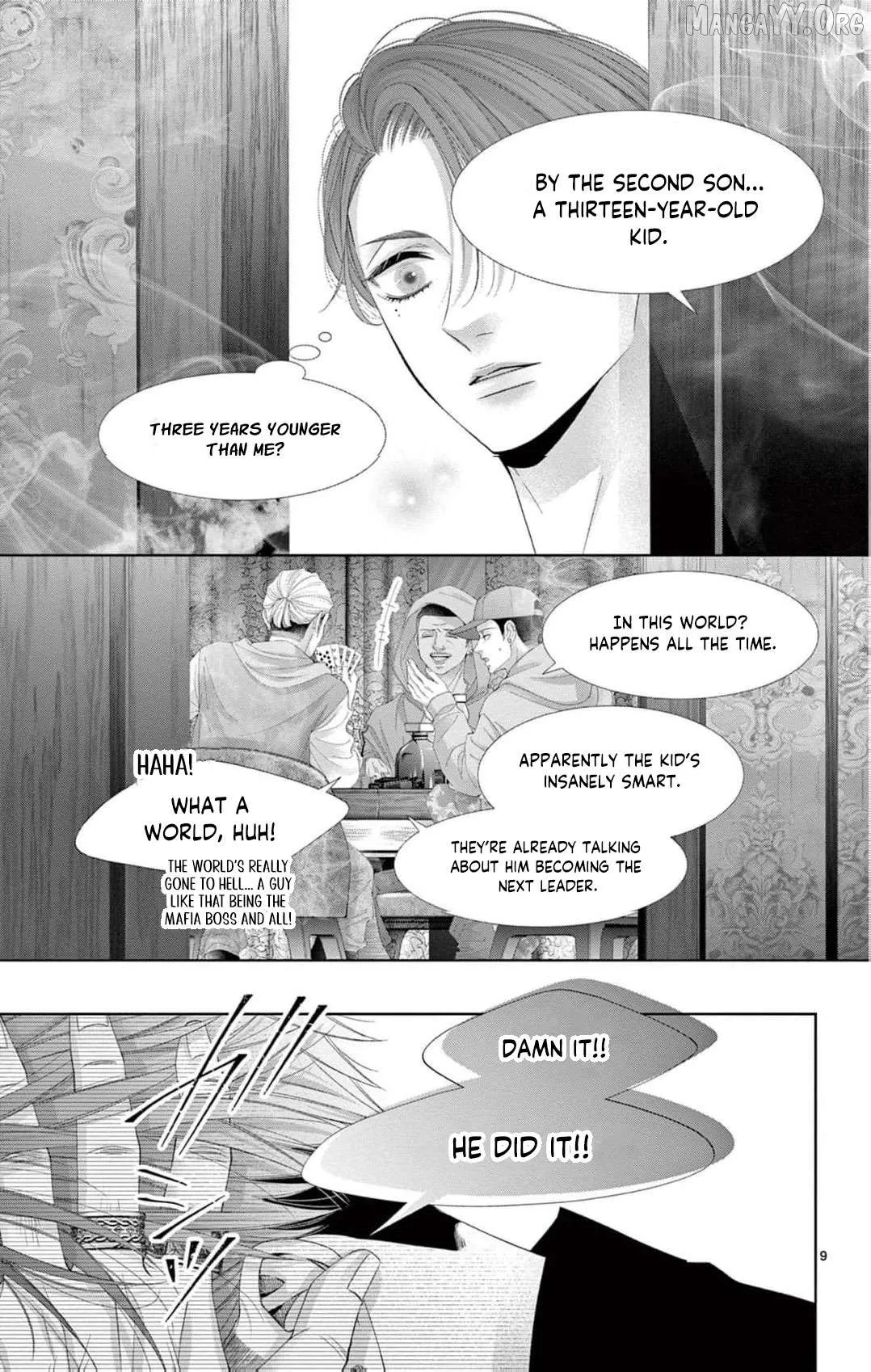 Chō wa aishū no ori ni torawareru Chapter 15 page 12 - 