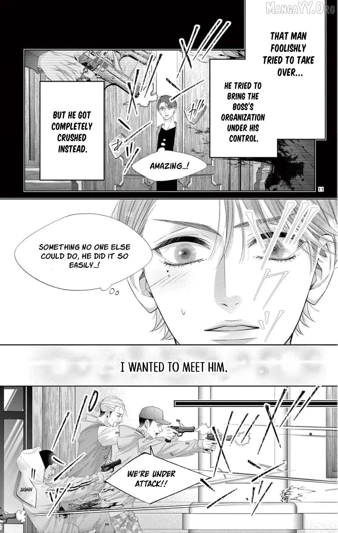 Chō wa aishū no ori ni torawareru Chapter 15 page 14 - 