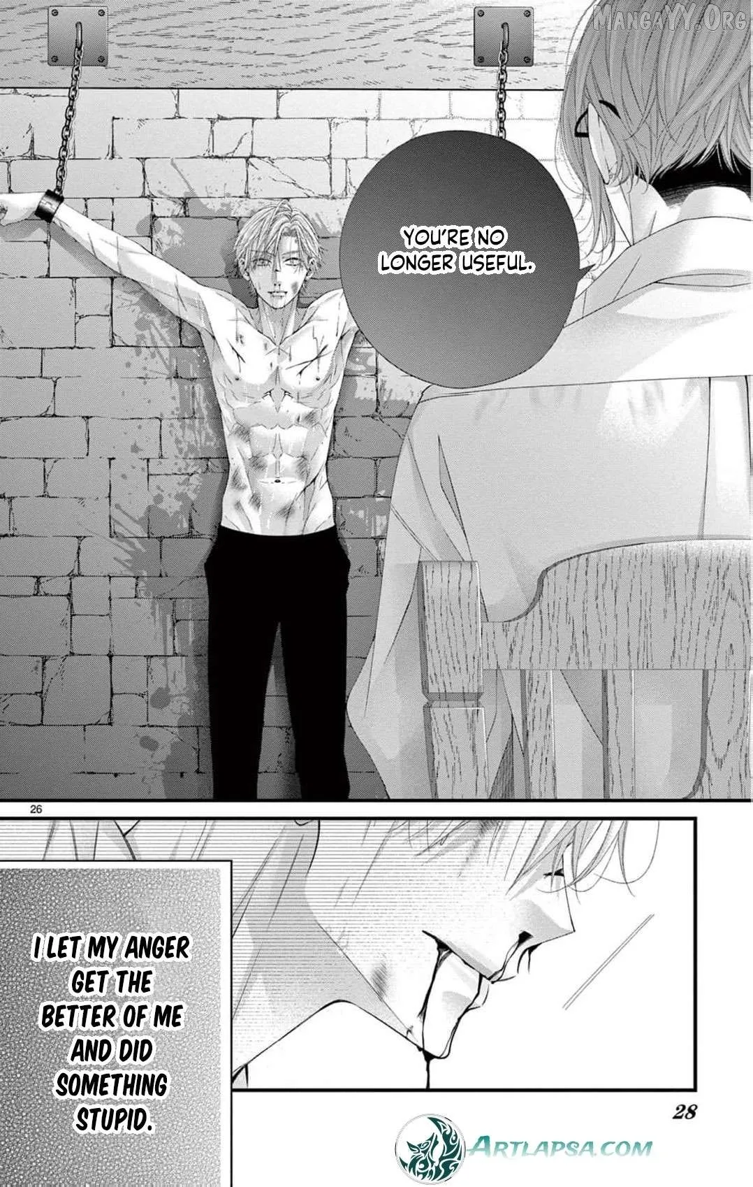 Chō wa aishū no ori ni torawareru Chapter 15 page 29 - 