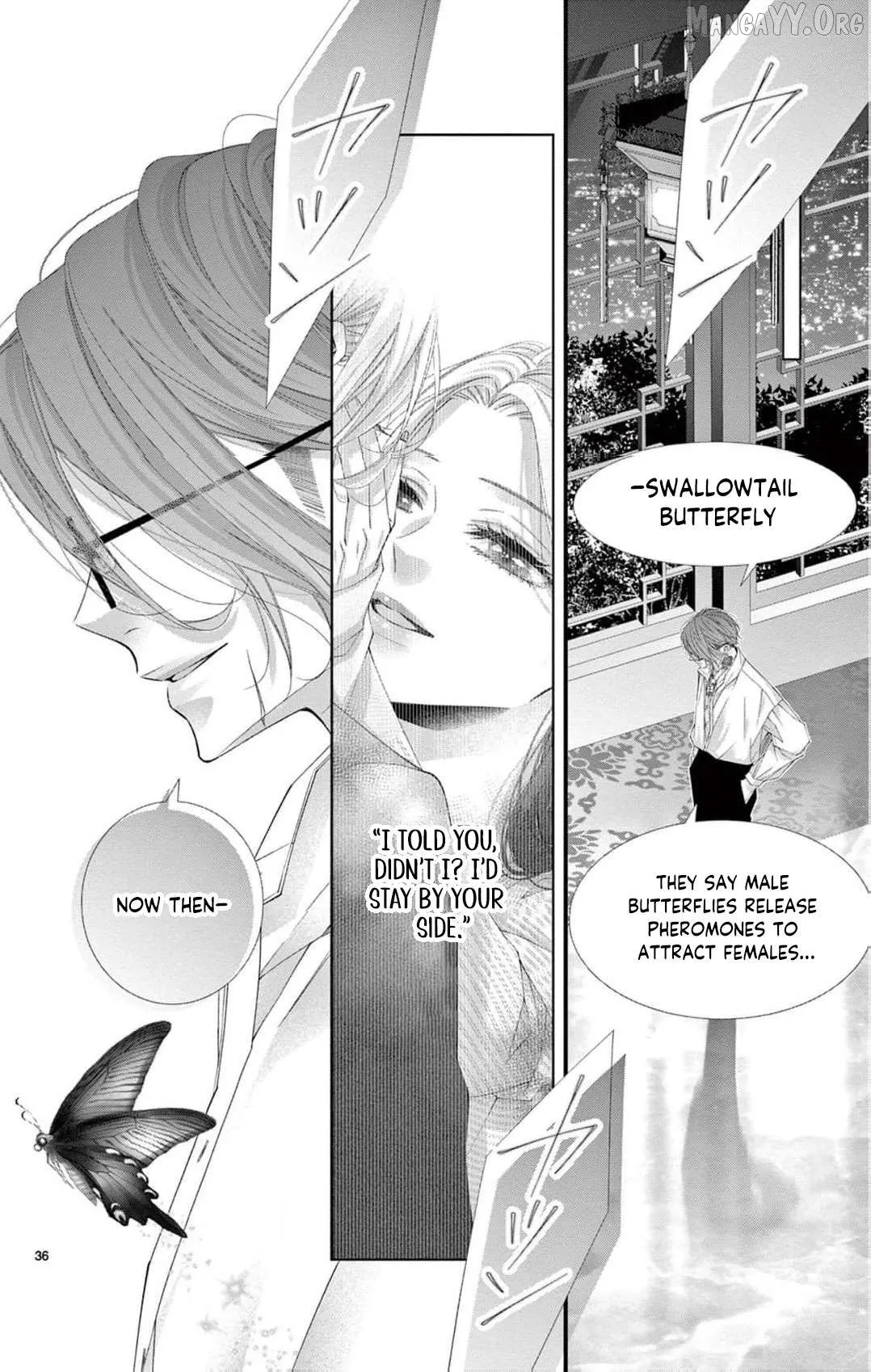 Chō wa aishū no ori ni torawareru Chapter 15 page 39 - 