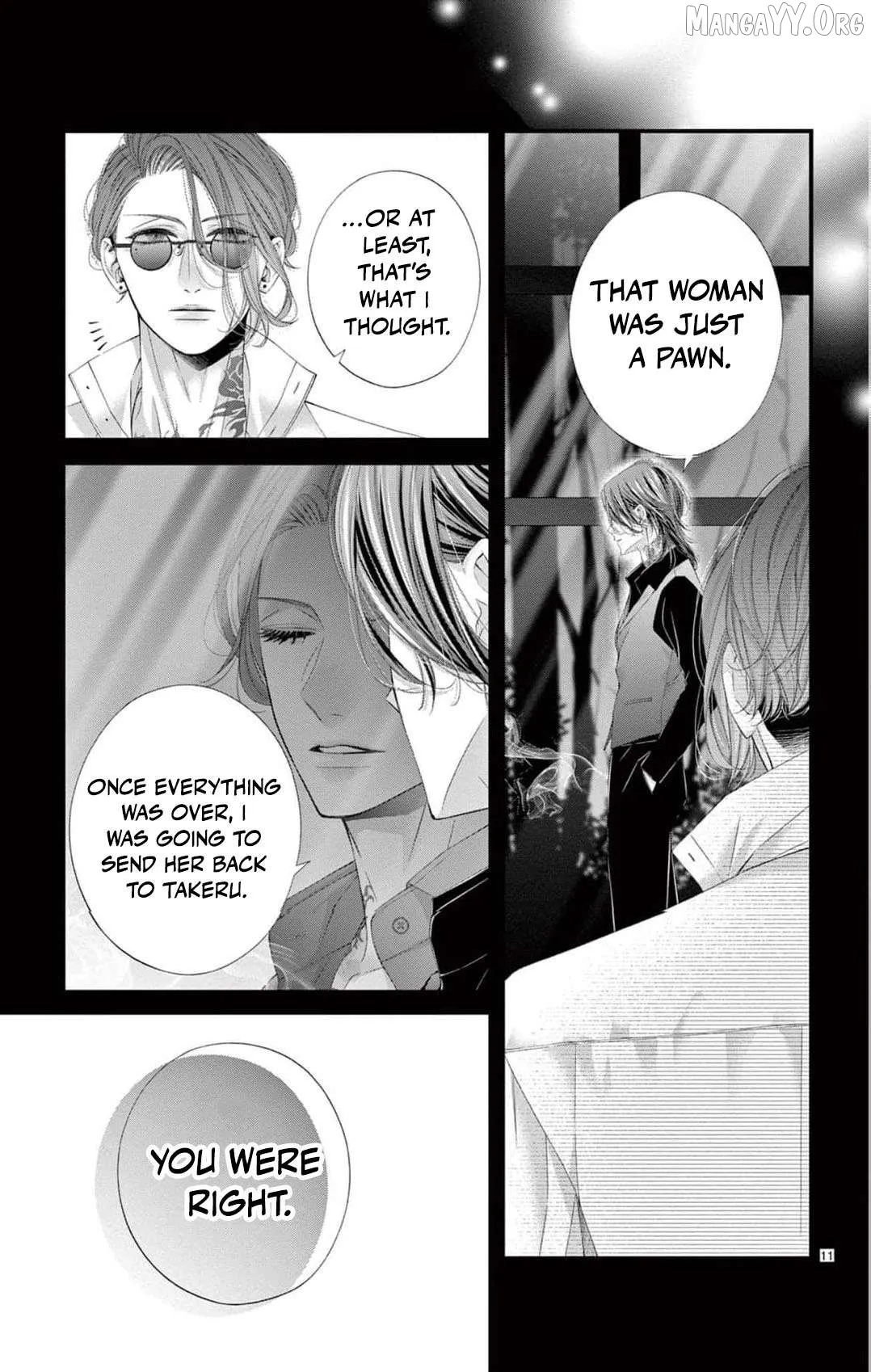 Chō wa aishū no ori ni torawareru Chapter 16 page 14 - 