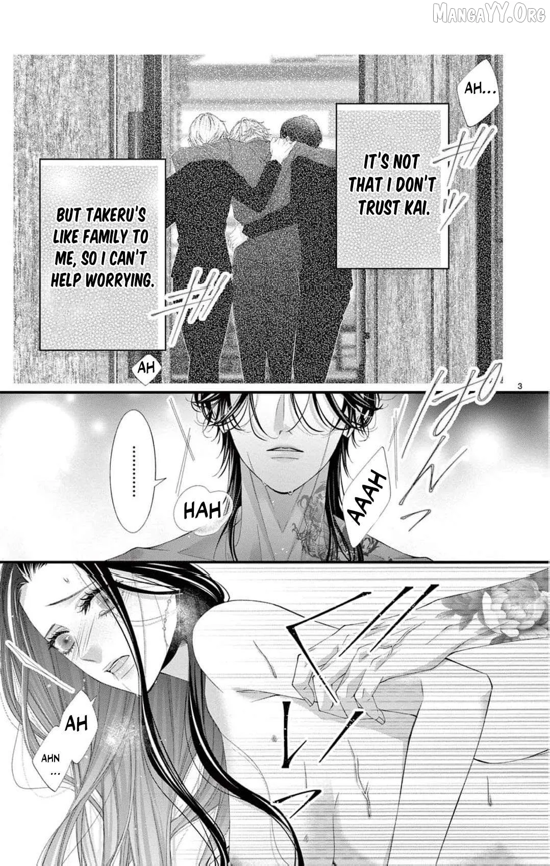 Chō wa aishū no ori ni torawareru Chapter 16 page 6 - 