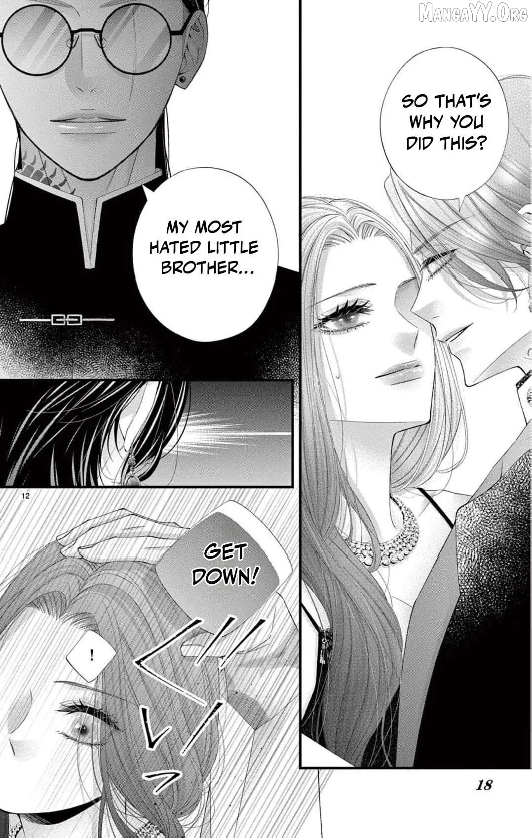 Chō wa aishū no ori ni torawareru Chapter 17 page 19 - 