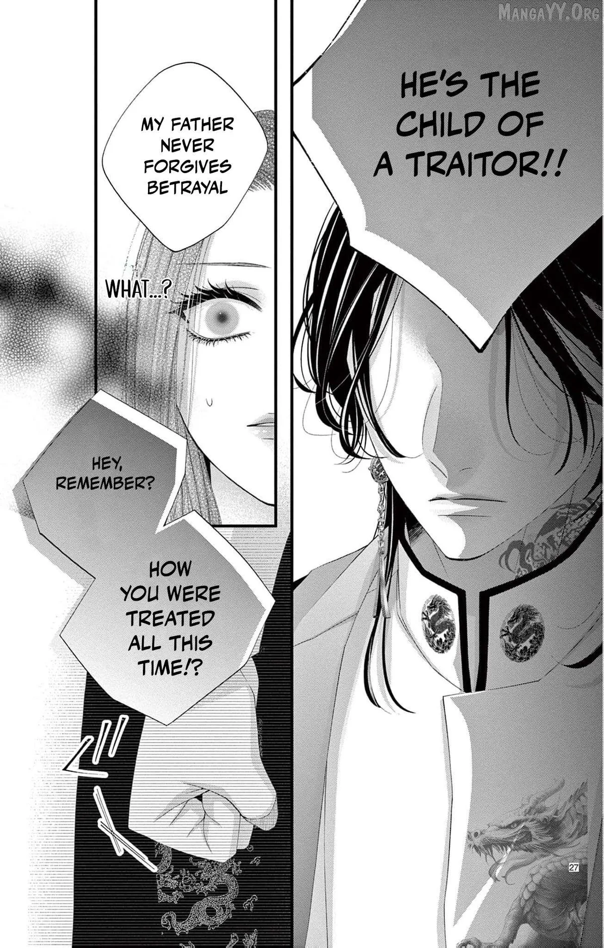 Chō wa aishū no ori ni torawareru Chapter 17 page 34 - 
