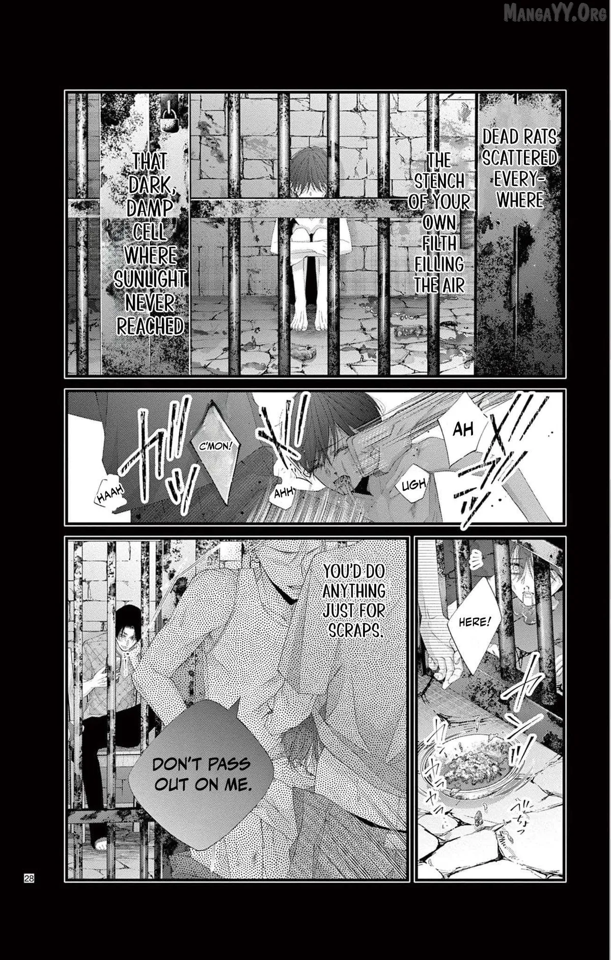 Chō wa aishū no ori ni torawareru Chapter 17 page 35 - 