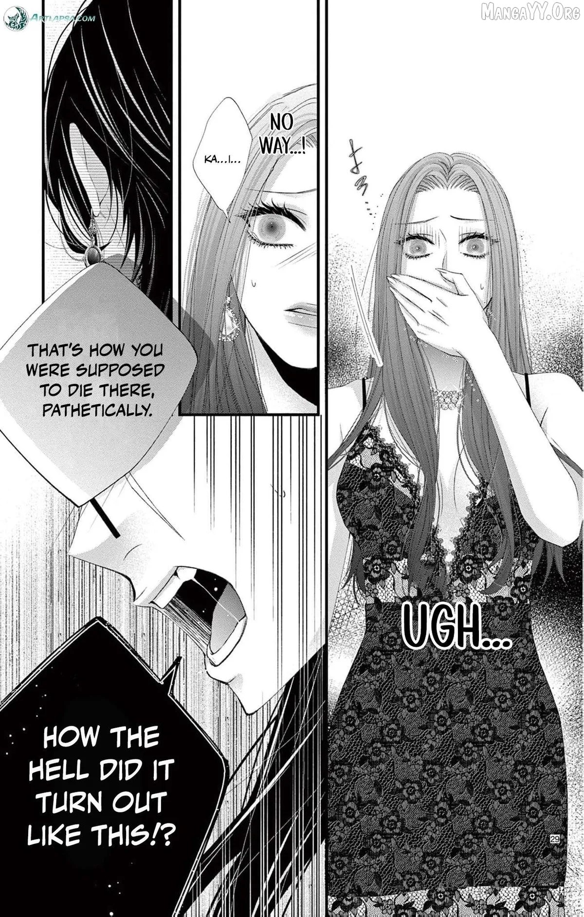 Chō wa aishū no ori ni torawareru Chapter 17 page 36 - 