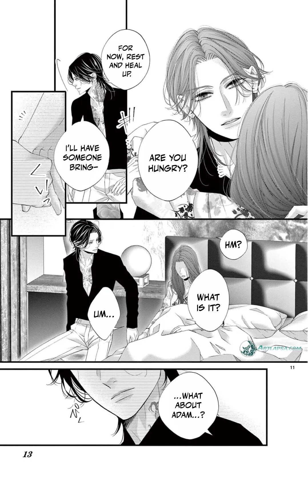 Chō wa aishū no ori ni torawareru Chapter 18 page 14 - 