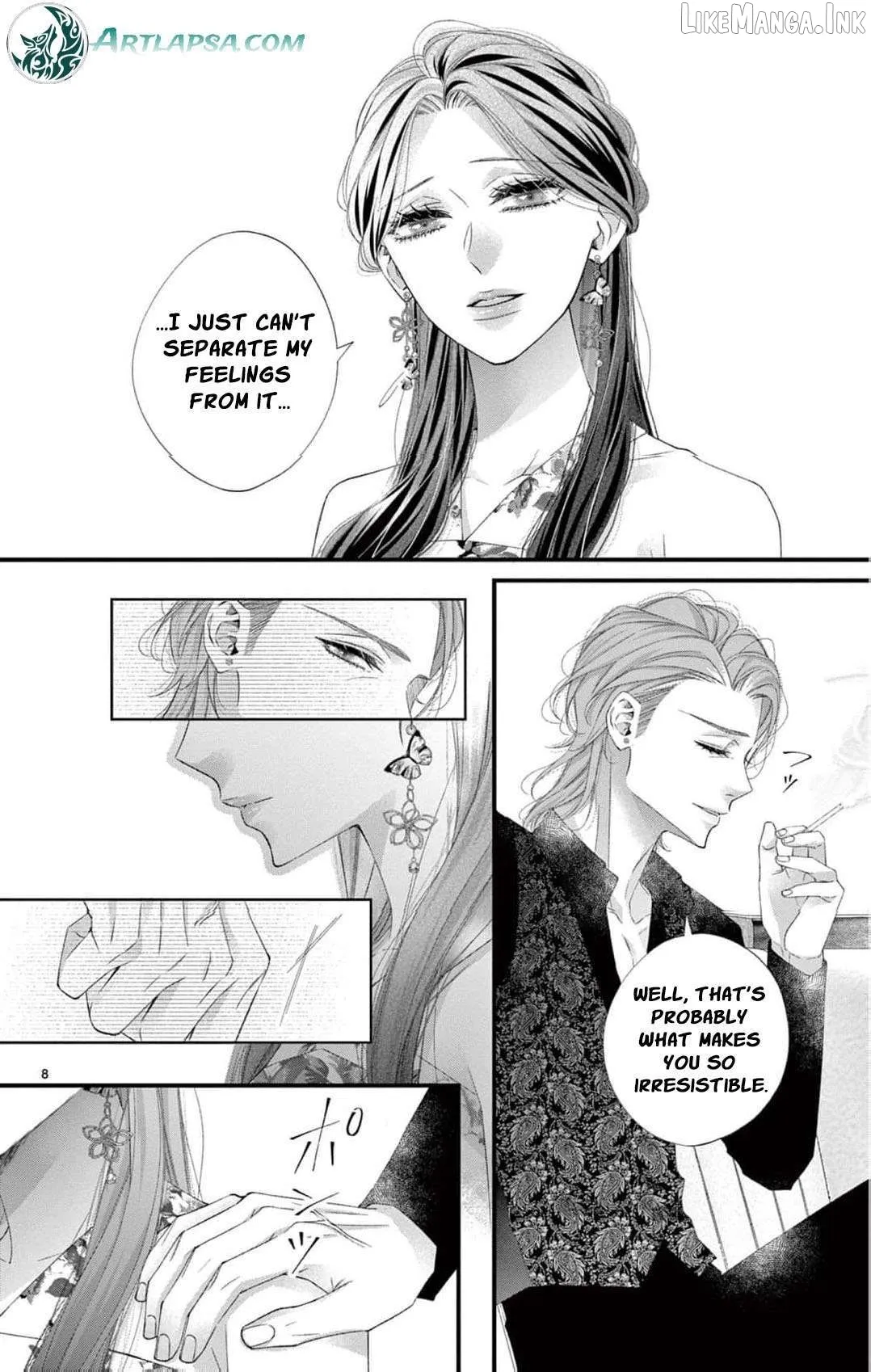Chō wa aishū no ori ni torawareru Chapter 19 page 11 - 