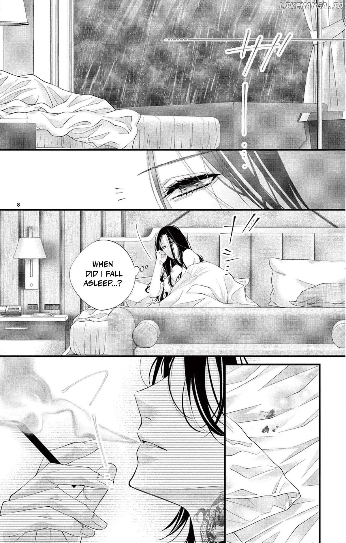 Chō wa aishū no ori ni torawareru Chapter 2 page 12 - 
