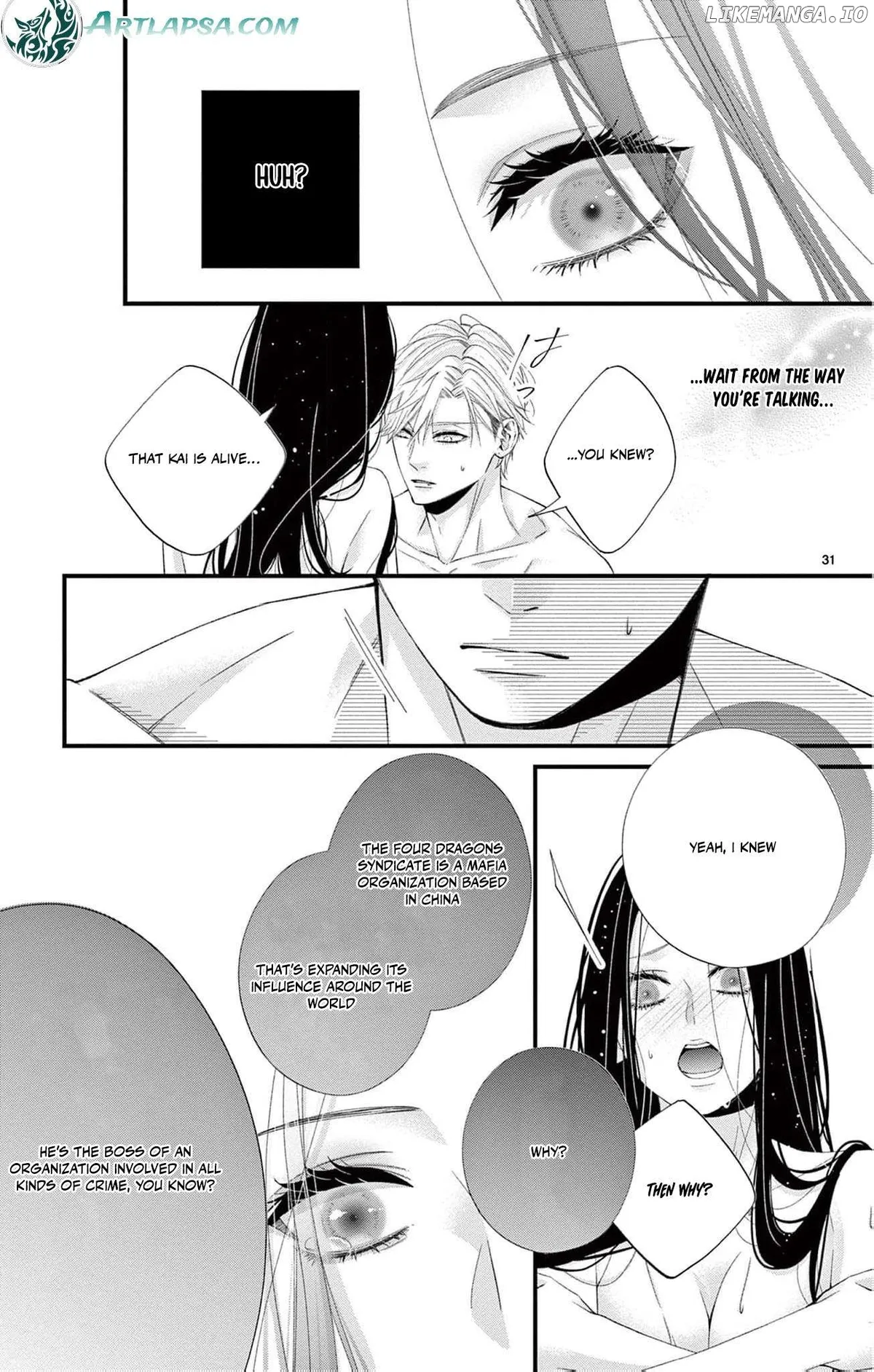 Chō wa aishū no ori ni torawareru Chapter 2 page 35 - 