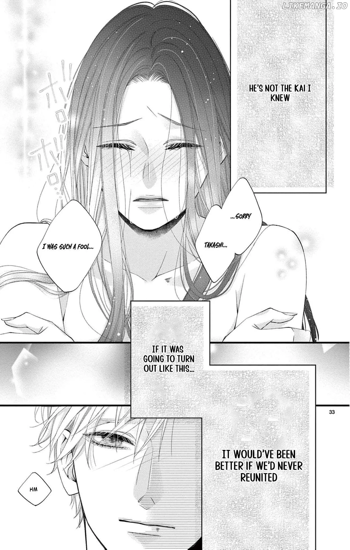 Chō wa aishū no ori ni torawareru Chapter 2 page 37 - 